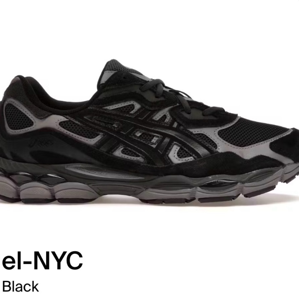 ASICS Black/Graphite sneakers - Picture 4 of 8